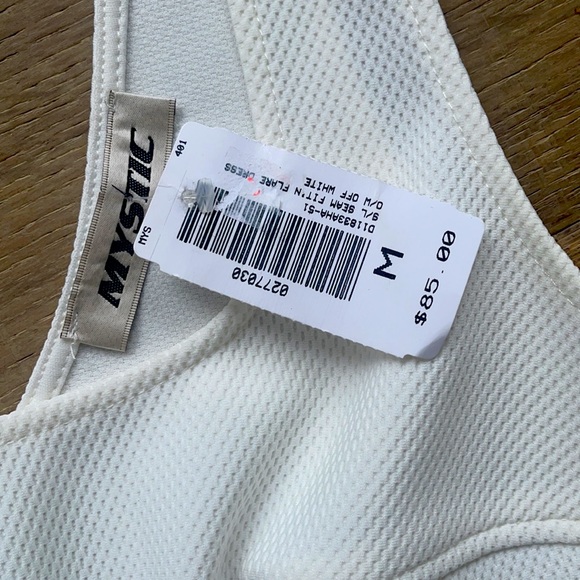 NWT Mystic fit and flare white dress - Picture 3 of 5